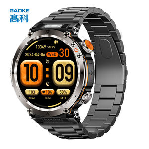 Montre connectée GAOKE personnalisée Ht30 étanche avec écran tactile, montre de sport pour surveiller la glycémie, avec lumière, montre connectée, montre téléphone - Product Image 1