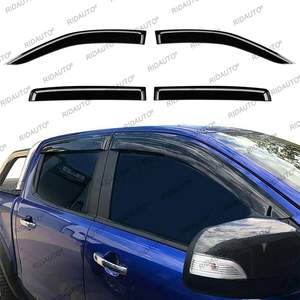 Pare-soleil de porte de voiture, déflecteur de fenêtre latérale, pare-pluie, déflecteur de voiture pour FORD RANGER 2012-2021 T6 <span class=keywords><strong>T7</strong></span> T8 Pickup - Product Image 3