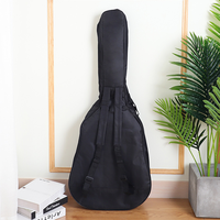 Haute qualité 41 pouces Oxford tissu dur guitare sac à dos usine fournie en Chine