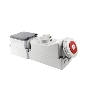 Prise de verrouillage monophasée avec interrupteur 3P 4P 5P IP67/IP44 230V 400V <span class=keywords><strong>Duo</strong></span> Interlock et <span class=keywords><strong>installation</strong></span> standard Din Rail - Product Image 6