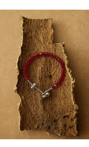 Braccialetto Portafortuna - Lussuoso ed Elegante Bracciale con Perle di Agata Rossa a Forma di Zucca - Nuovo Stile Braccialetto da Donna per il Nuovo Anno - Product Image 5