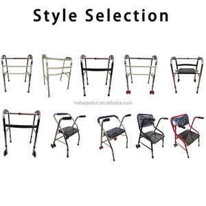 Walking Rehabilitation Equipment Adult <strong>Walker</strong> With 2 Wheels - Product Image 3