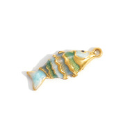 KAVNAR Pendentifs connecteurs polyvalents en acier inoxydable plaqué or 18 carats pour bracelets multicouches, breloques de mode DIY