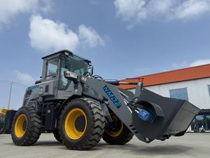 Cargadora de Ruedas Compacta Diésel de 37 kW, 1 Tonelada, Máquina para Limpiar Estiércol en Granjas Ganaderas, Fácil Mantenimiento, 12 Meses de Garantía - Product Image 2