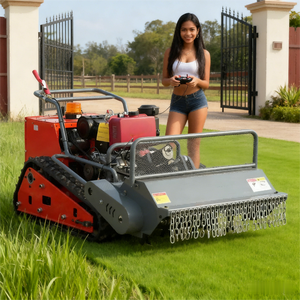 Podadora de Césped 3 en 1 con Motor Potente de 125cc, Batería, para Cortar el Césped del Jardín del Hogar, Motor de 2 y 4 Tiempos, Industrial - Product Image 2