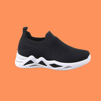 Chaussures décontractées pour enfants en maille respirante, design color-block sportif, semelle souple pour la course, idéales printemps-automne – Vente en gros