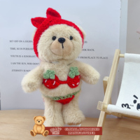 Teddy ISLAND, autorisation mondiale, vente en gros de vêtements de poupée en peluche, bikini pour poupées unisexes de 14 à 17 cm