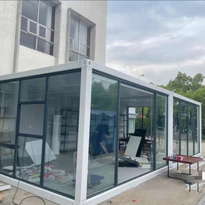 Dxh 20ft 30ft 40ft phòng đơn đúc sẵn container Cửa hàng đơn giản dễ dàng cài đặt prefab Modular nhà giá rẻ giá cho Malaysia - Product Image 3