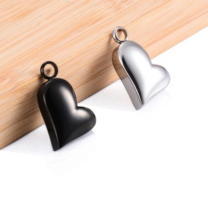 Pendentif Collier Urne Cœur en Acier Inoxydable pour Cendres d'Animaux de Compagnie, Breloques pour Chaîne de Ras-de-cou, Accessoires de Bijoux Funéraires et de Crémation - Product Image 5