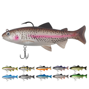 18cm 125g di grandi dimensioni in sovrappeso simulano il pesce esca di pesca d'altura esche artificiali esca morbida pesca <span class=keywords><strong>La</strong></span> pece - Product Image 3