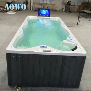 Piscina de masaje acuático de 5 metros, bañera de hidromasaje al aire libre, muebles de jardín - Product Image 3