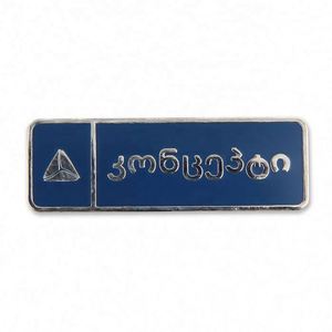 Badges nominatifs 3D personnalisés en métal dur avec lettres et mots 3D, épingles de revers magnétiques pour cadeaux - Vente en gros - Product Image 5