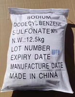 Sulfonate dodécylique de benzène de sodium de CAS 25155/agent tensio-actif sdbs/las poudre LAS 80/90