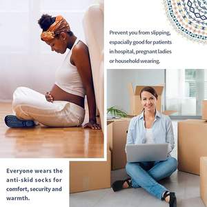 Venta al por mayor respirar Yoga especial personalizado doble correa Athleticn agarre en <span class=keywords><strong>calcetines</strong></span> de yoga con logotipo para las mujeres - Product Image 6