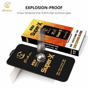 Protector de Pantalla de Vidrio Templado Antiestático de Alta Gama ESD Super <span class=keywords><strong>X</strong></span> Edge to Edge para el <span class=keywords><strong>Mercado</strong></span> Europeo, Compatible con <span class=keywords><strong>iPhone</strong></span> 17 18 Pro Max, Huawei y Samsung - Product Image 2
