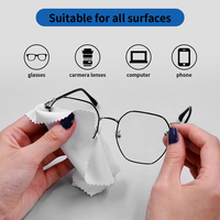 Chiffonnette à lunettes personnalisée avec logo OEM, promotionnelle, de haute qualité, durable, avec impression par transfert – Offre Spéciale