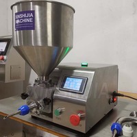 Tuyauterie électrique entièrement automatique arrose comestible glaçage gâteau beignet beignet crème remplissage Injection décoration décoration Machine