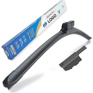 Escobilla Limpiaparabrisas Convencional sin Estructura, Curva Perfecta, Conexión Directa de Fábrica, Limpiaparabrisas de Goma Natural Híbrida para Automóvil - Product Image 5