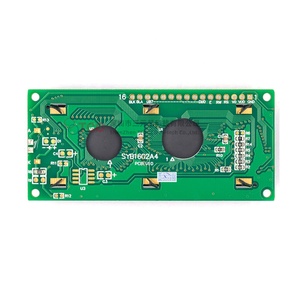 18 Pin nhân vật LCD Bảng điều chỉnh 8 bit song song 16*<span class=keywords><strong>2</strong></span> Màu Vàng-Xanh đơn sắc LCD hiển thị - Product Image 5
