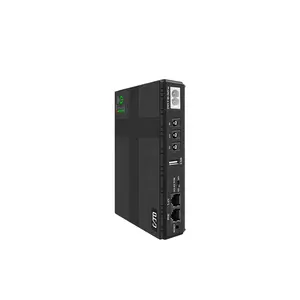 热卖18W DC迷你UPS内置立陶宛电池10400毫安时迷你UPS，带POE端口，适用于闭路电视无线线路