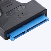 USB 3.0 convertitore di interfaccia per SATA a USB per 2.5 pollici HDD/SSD Patch Cord per disco rigido convertitore esterno cavo