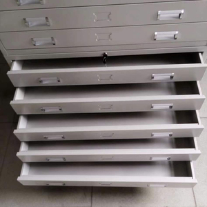 Đồ Nội Thất Văn Phòng Bằng Thép Luoyang Bản Đồ Phẳng Nhiều Lớp Hiện Đại Và Tủ Vẽ 5 Ngăn Kéo Mỗi Đơn Vị Trong Cạnh Tranh - Product Image 4