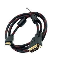 Câble <span class=keywords><strong>DVI</strong></span> vers <span class=keywords><strong>HDMI</strong></span> SIPU 1,5 m plaqué or, mâle vers mâle, adaptateur convertisseur 1080p pour moniteur HDTV, téléviseur, lecteur DVD - Product Image 3
