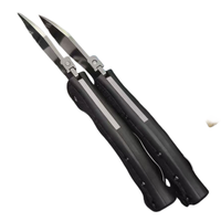Couteau de poche pliant utilitaire en acier AUS-10A, style Kukri, avec verrouillage arrière, tactique, de collection, OEM