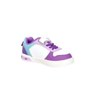 Scarpe da ginnastica Disney Frozen per ragazze, bianche e viola, con chiusura in velcro, scarpe casual - Product Image 6