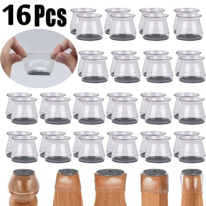 Couvre-<span class=keywords><strong>pieds</strong></span> de chaise universels en silicone résistant à l'usure, capuchons pour <span class=keywords><strong>pieds</strong></span> de table et de chaise, protection antidérapante pour sols en <span class=keywords><strong>bois</strong></span> - Product Image 3