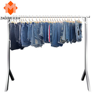 Jeans d'occasion élégants et confortables <span class=keywords><strong>pour</strong></span> femmes, taille haute, coupe <span class=keywords><strong>large</strong></span>, en denim, livraison aléatoire, directement du fabricant - Product Image 1