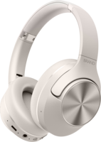 Casque sans fil pliable ANC 35 dB, style tendance, 1000 mAh, longue autonomie, idéal pour les trajets quotidiens