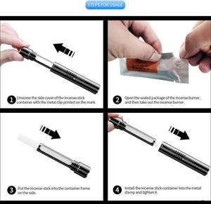 Difusor de Aromaterapia de Lujo para Auto con Clip para Ventilación, Fragancia de Evaporación Natural, Color Negro - Product Image 6