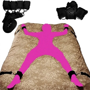 Bandas de Resistencia, Correas para Tobillos, Cuerdas, Pulseras de Esposas, Restricción para Suéter, Set de Sujeción para Cama, Set Sexual para Parejas Adultas - Product Image 1