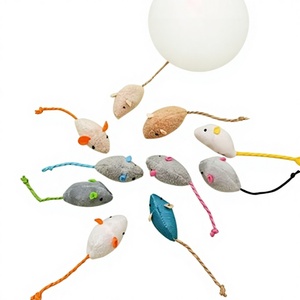 Katzenminze-Maus Katzenspielzeug Simuliertes Interaktives Teaser-Spielzeug für Katzen Langlebiges Kratz- und Beißspielzeug zur Selbstbeschäftigung Plüsch Sicherheit - Product Image 6