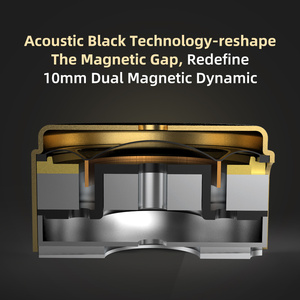 Auriculares KZ ZSN <span class=keywords><strong>Pro</strong></span> <span class=keywords><strong>X</strong></span> Intraurales con Micrófono de Conductor Híbrido 1BA+1DD, Cascos con Cable HIFI para Bajos, Monitor para Deporte ZSN <span class=keywords><strong>PRO</strong></span> - Product Image 4