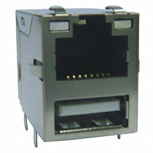 Nouveaux connecteurs Ethernet d'origine CONN JACK 1PORT PCB ARJU21A-<span class=keywords><strong>MCSA</strong></span>-AD-B-EMU2 - Product Image 1