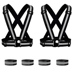 Ebike — <span class=keywords><strong>gilet</strong></span> de sécurité réfléchissant, <span class=keywords><strong>gilet</strong></span> de course, réglable à haute visibilité et de sécurité, pour la course à pied, le jogging et les exercices - Product Image 5