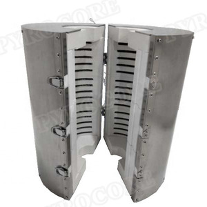 Mới nhiệt độ cao lò buồng lò sưởi 1200 độ Điện Gốm sợi nóng cho bổ sung mất nhiệt - Product Image 1