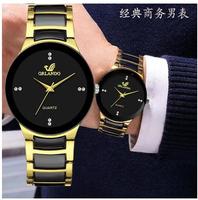 ORLANDO Nouvelle Montre Tendance Mode Affaires Acier Inoxydable Quartz Luxe Couple Amoureux Élégante Délicate Aiguilles Homme Femme