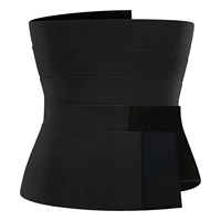 Bande de transpiration ajustable pour femmes, 3m/4m/5m de Long, taille élastique, Bandage de ventre, enveloppes, ceinture Corset pour femmes