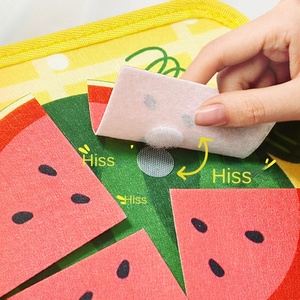 Material Educativo Montessori, <span class=keywords><strong>Libro</strong></span> de Tela Silencioso para Bebés de 2-3 Años, Juguetes de Educación Temprana, Diseño Seguro y Cerrado, PP-M150 - Product Image 5