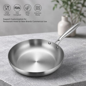 Sartén Profesional de Acero Inoxidable para Cocina, Antiadherente - Product Image 1