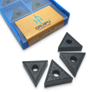 شفرات كربيد مثلثة الشكل عالية الجودة TNMG160404/TNMG160408 |   أدوات خراطة CNC عالية الأداء مطلية بـ CVD بصلابة HRC60 للفولاذ - Product Image 2