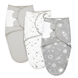 100% Cotton Sleeveless Swaddle Wrap <strong>for</strong> Baby <strong>Sleeping</strong> <strong>Bag</strong> with Hook Loop Moisture Wicking <strong>for</strong> Newborns Baby Swaddle Sleep Sack - Product Image 2