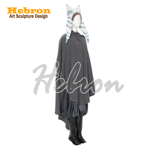 Disfraces <span class=keywords><strong>de</strong></span> cosplay personalizados <span class=keywords><strong>de</strong></span> Ahsoka <span class=keywords><strong>de</strong></span> Star Wars: The Clone Wars para adultos, para Halloween, películas, televisión y eventos. - Product Image 2