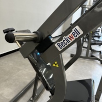 Équipement de musculation commercial de haute qualité, durable et réglable pour centre de fitness, usage en club, presse épaules isolalette, 160 kg