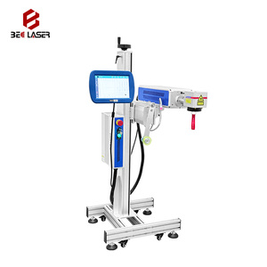 Bán buôn 60 Wát 35 Wát dòng sản phẩm đánh dấu Hệ thống bay CO2 Laser đánh dấu và máy khắc cho sản phẩm ngày logo nhãn hiệu - Product Image 3