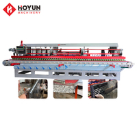 Machine à polir les bords de carreaux en céramique à grande vitesse HongYunTaoJi PLC Core pour marbre et granit