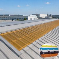 Panneaux de toiture en plastique transparent léger, résistant à la chaleur, haute transparence, pour la construction, feuilles de polycarbonate ondulées